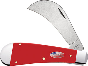 Case Cutlery American Workman Pocket Knife Red Folding Carbon Steel Blade 73936