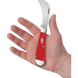 Case Cutlery American Workman Pocket Knife Red Folding Carbon Steel Blade 73936