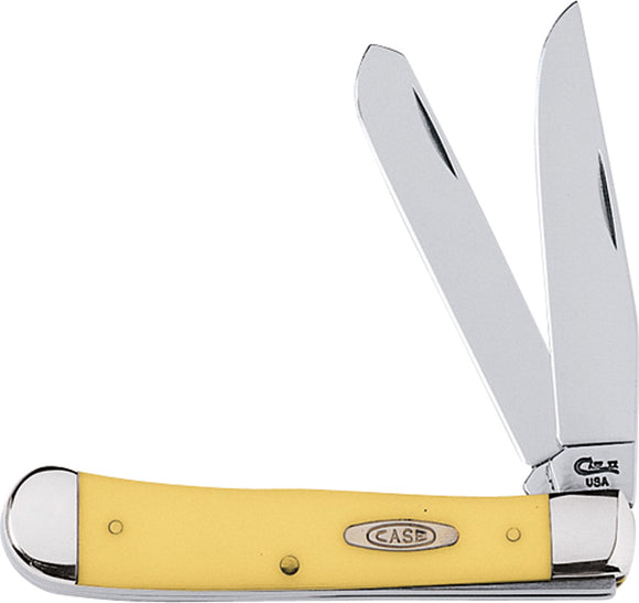 Case Cutlery Yellow Trapper 3254 Pattern Tested XX Folding Pocket Knife 80161