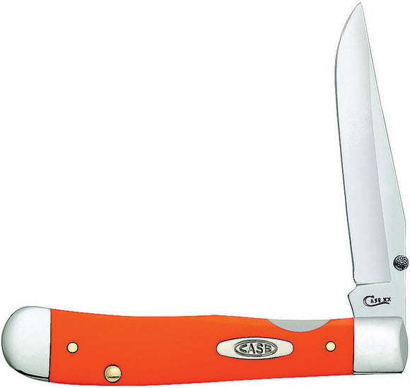 Case Cutlery Kickstart Trapperlock A/O Orange Folding Pocket Knife 80511