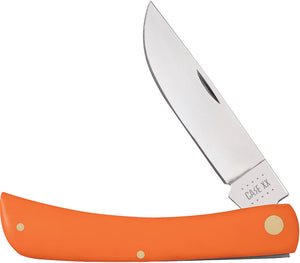 Case Cutlery Sod Buster Orange Folding Drop Point Tru-Sharp Pocket Knife 80512
