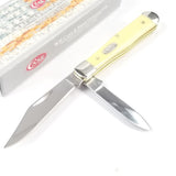 Case Cutlery XX Folding Pocket Knife Yellow Swell Center Jack 81097