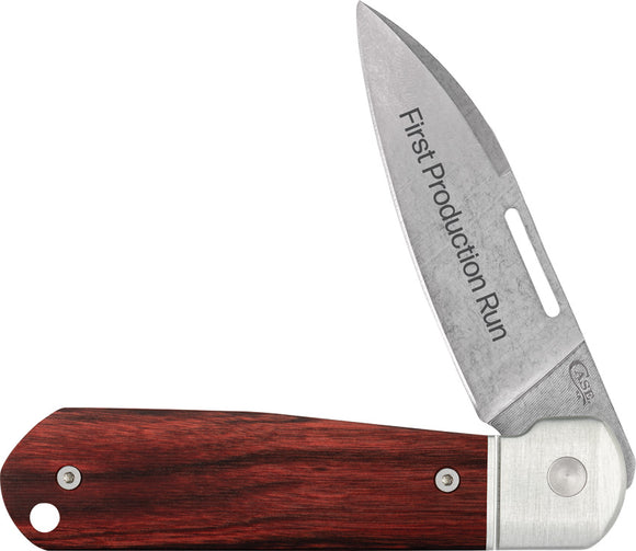 Case Cutlery First Production Highbanks Rosewood Folding 20CV Pocket Knife 82229