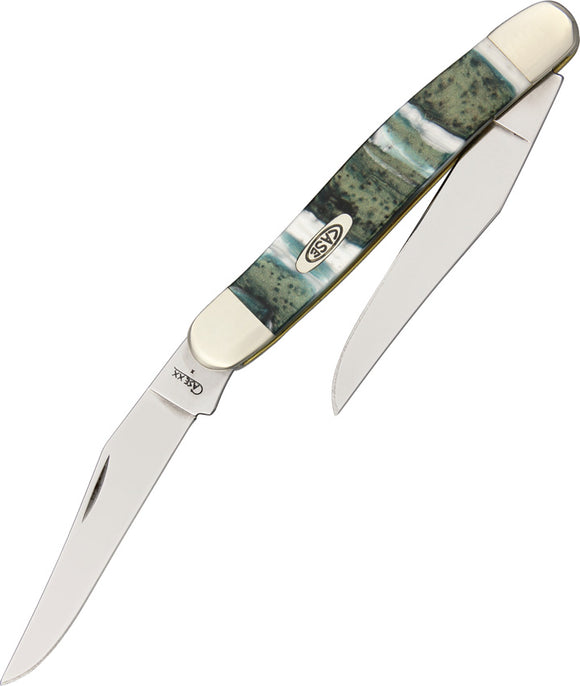 Case Cutlery XX Muskrat Cloud Land Handle Stainless Folding Blades Knife 9200CL