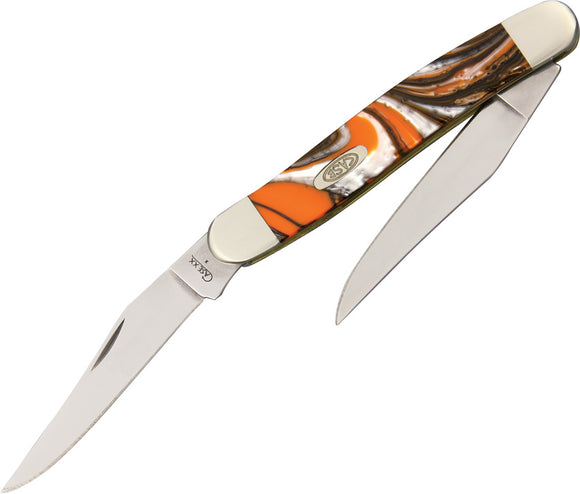 Case Cutlery Muskrat Oktoberfest Corelon Handle Folding Clip Blades Knife 9200OF
