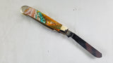 Case Cutlery XX Mini Trapper Abalone Handle Folding Blade Pocket Knife 9207AB