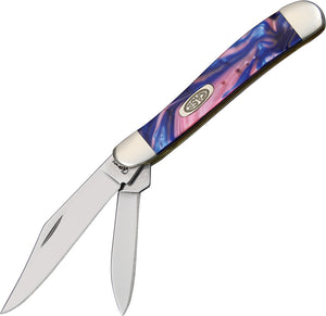 Case Cutlery Lollypop Peanut Purple Blue White XX Folding Pocket Knife 9220LP