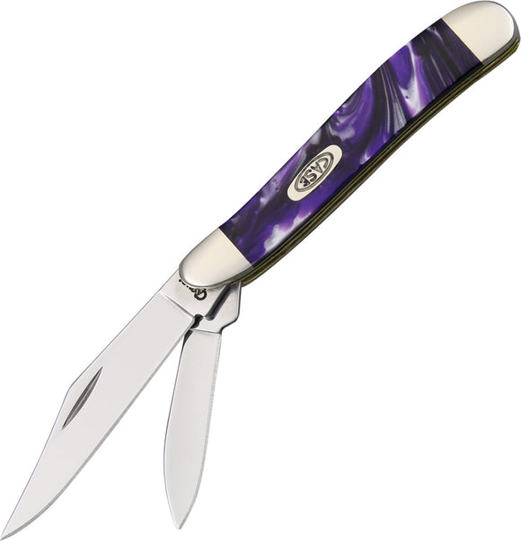 Case Cutlery Peanut Purple Passion Folding Pocket Knife 9220PP