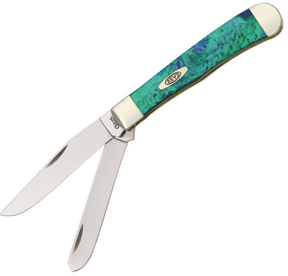 Case Cutlery Aquarius Trapper XX Dual Blade Folding Pocket Knife USA Made 9254AQ