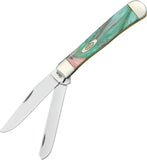 Case Cutlery Coral Sea Corelon Trapper Stainless Folding Blades Knife 9254CS