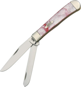 Case Cutlery XX Trapper Peppermint Handles Folding Blades Pocket Knife 9254PM