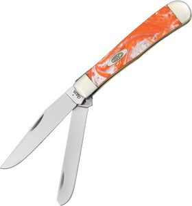 Case Cutlery Tennessee Orange Trapper XX Folding Blade Pocket Knife USA 9254TN