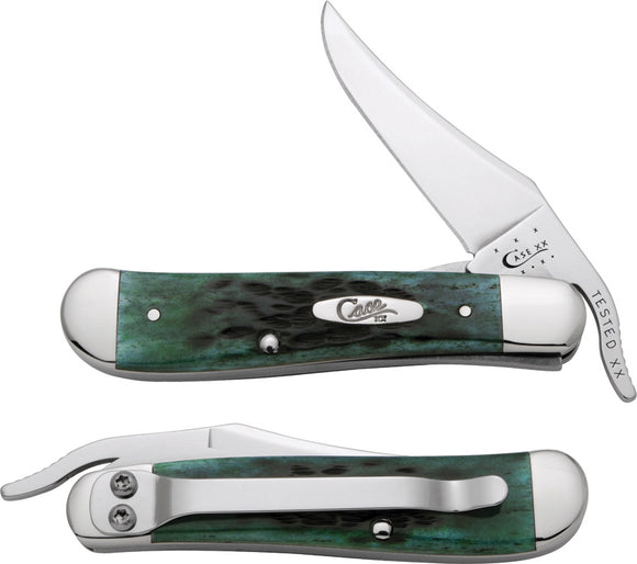 Case Cutlery Russlock Bermuda Green 61953LSS Folding Pocket Knife XX USA 9743