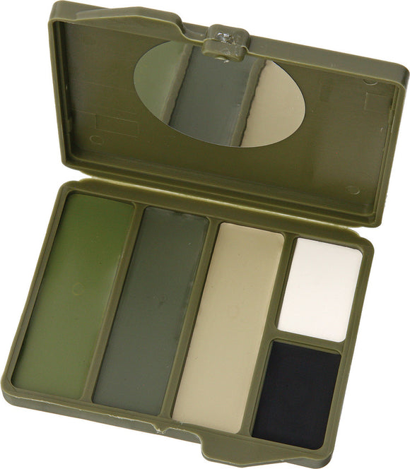 Red Rock Outdoor Gear Woodland 5-Color Compact Camoflage Face Paint CAM4500