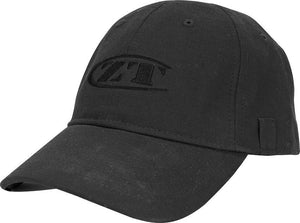 Zero Tolerance Logo Black Cotton Tactical Cap Adjustable Velcro Men's Hat