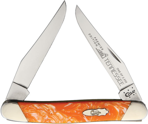 Case XX Muskrat Tennessee Orange Handle Limited Edition Folding Knife S9200TN