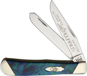 Case Cutlery Trapper Aquarius Folding Pocket Knife S9254AQ