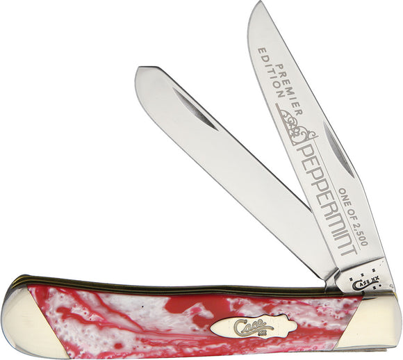 Case Cutlery Trapper Peppermint Folding Pocket Knife S9254PM