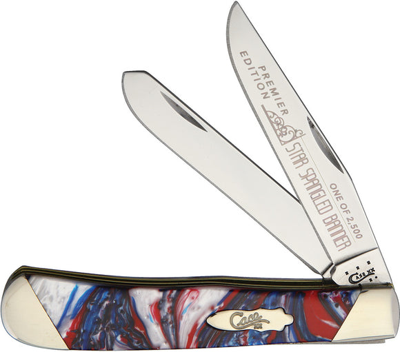 Case XX Trapper Star Spangled Banner Limited Edition Folding Knife S9254STAR