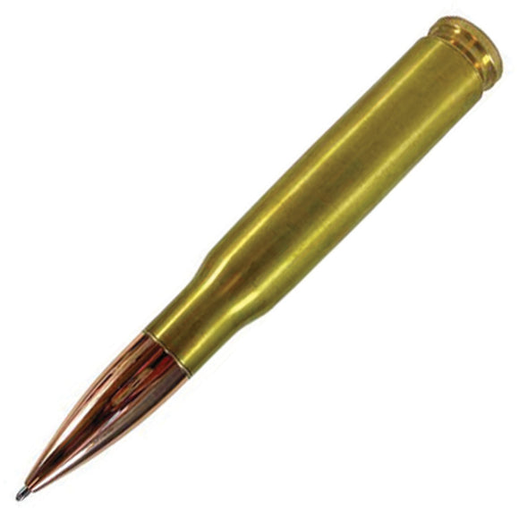 Caliber Gourmet 50 Cal Bullet Twist Stainless Click Pen 1018
