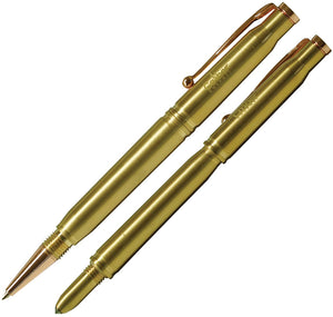 Caliber Gourmet Metal Bullet Ball Point Pen w/ Screw Off Cap 1034