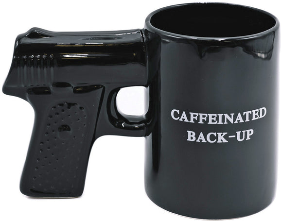 Caliber Gourmet Gun Mug Black 18 Oz. Capacity 1049