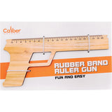 Caliber Gourmet 9.13" Wood Rubber Band Ruler Gun 1051