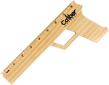 Caliber Gourmet 9.13" Wood Rubber Band Ruler Gun 1051