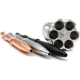 Caliber Gourmet Three Pens & Revolver Pen Holder Cylinder Set 1062