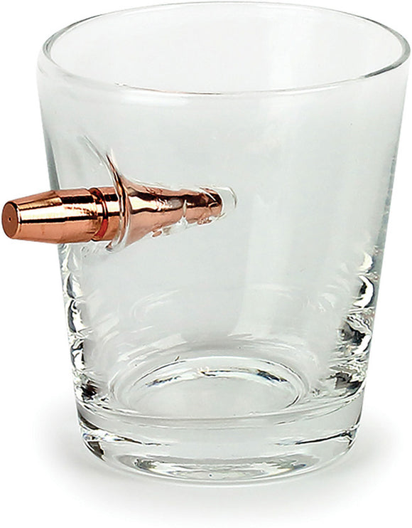 Caliber Gourmet 50 Caliber Bullet Shot 2 Oz. Glass LMSSHOT