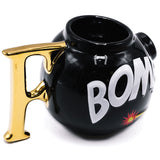 Caliber Gourmet F Bomb Black Ceramic Mug M1060