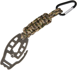 Combat Ready Hand Grenade Carabiner Bottle Opener Hex Wrench Paracord Tool 354