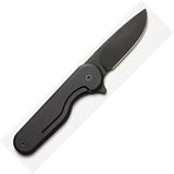 Craighill Rook Framelock Vapor Black Folding 12C27 Pocket Knife FFKPM110