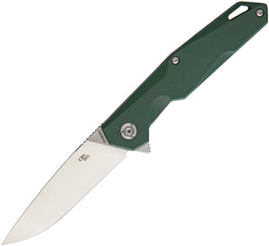 CH KNIVES Linerlock Green Folding D2 Knife Flipper 1047gr  -On Sale