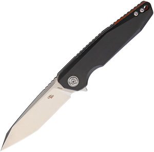 CH KNIFE Linerlock Black G10 Folding D2 Tool Steel Tanto Pocket Knife 3004BK
