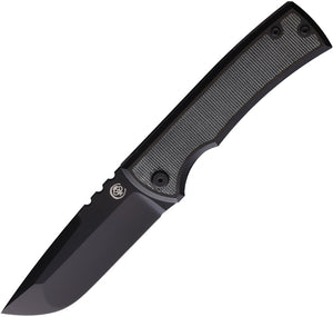 Chaves Redencion 229 Framelock Black Titanium M390 DP Folding Knife 001