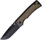 Chaves Redencion 229 Framelock Brown Titanium M390 DP Folding Knife 002