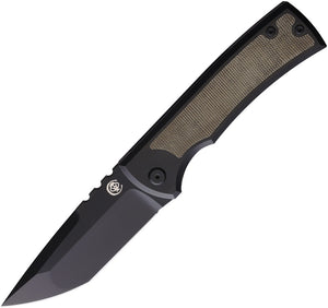 Chaves Redencion 229 Framelock Green Titanium M390 TantoFolding Knife 008