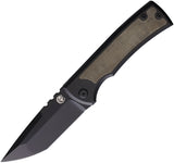 Chaves Redencion 229 Framelock Green Titanium M390 TantoFolding Knife 008