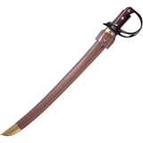 Cold Steel 1917 Cutlass Brown Wood 1055HC Steel Left Hand Sword HLT00007