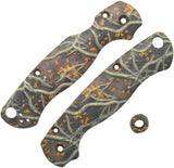 Chroma Scales Spyderco Para Military 2 Roots Design Knife Handle Scales 10010701