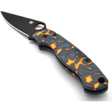 Chroma Scales Spyderco Para Military 2 Lava Knife Handle Scales w/ Bead 10011201