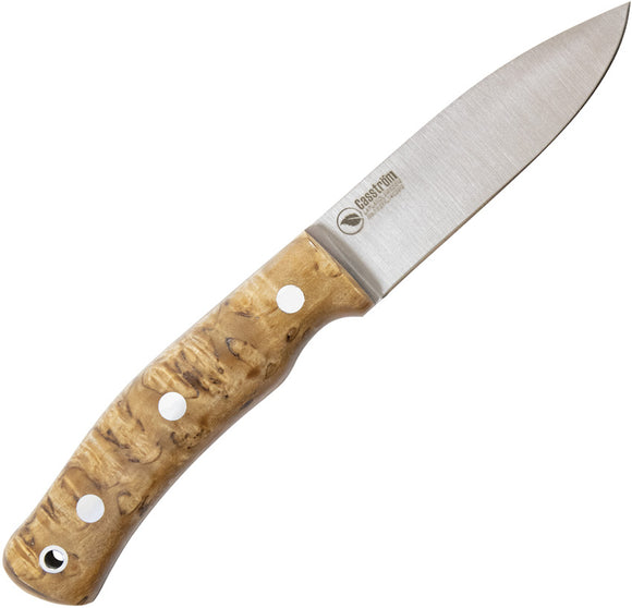 Casstrom No 10 Forest Curly Birch 14C28N Fixed Blade Knife 13118