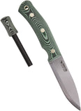 Casstrom No 10 SFK Green Micarta 14C28N Fixed Blade Knife 13127