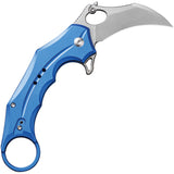 Civivi Incisor II Button Lock Blue Aluminum Folding Nitro-V Pocket Knife 16016B2