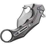 Civivi Incisor II Button Lock Gray Aluminum Folding Nitro-V Pocket Knife 16016B3