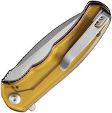 Civivi Mini Praxis Linerlock Ultem Folding Satin D2 Steel Pocket Knife 18026C4