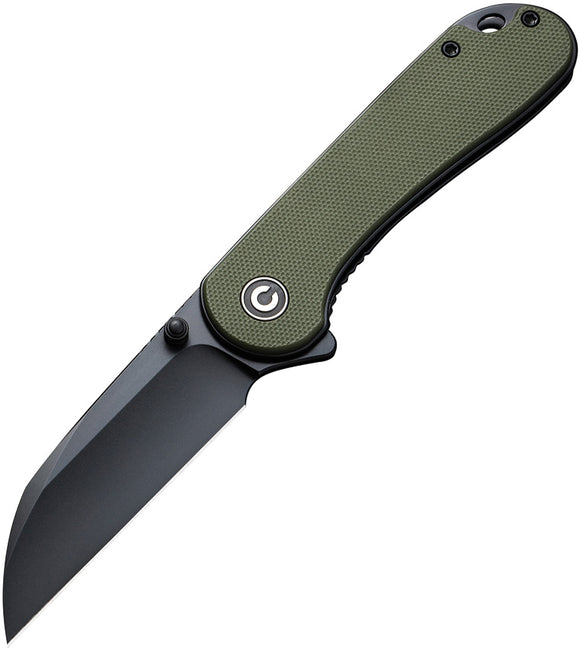 Civivi Elementum Linerlock OD Green G10 Folding Nitro-V Pocket Knife 18062AF2