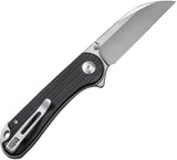 Civivi Elementum Linerlock Black Micarta Folding Nitro-V Pocket Knife 18062AF3