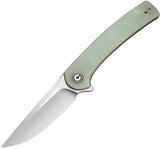 Civivi Mini Asticus Linerlock Jade G10 Folding 10Cr15CoMoV Pocket Knife 19026B3